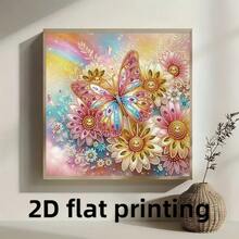 1pc Diamond Painting Kit, European Style Holiday Gift, Diamond Embroidery Craft, Create Your Own Masterpiece, Suitable For Beginners, Vintage European Minimalist Design, Desktop Or Wall Decor - No Frame - View 6
