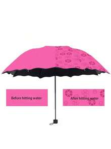 1pc Compact Mini Pocket Umbrella - Lightweight, UV-Resistant, Durable 190T Fabric - Compact, Fashionable, Cute Design, Manual Open, Portable Sun Umbrella - Multicolor - View 15