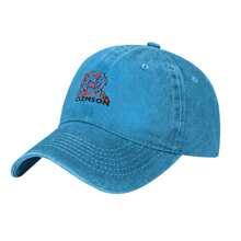 Clemson Tigers Logo 1970 Cotton Canvas, Adjustable, Lightweight & Stylish Hat For Outdoor Activities - 藍色 - 查看 1