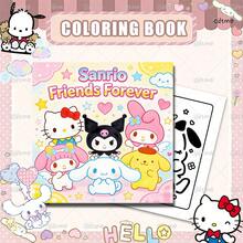 SANRIO 三丽鸥朋友永恒：1本三丽鸥朋友涂色书，适合成人和青少年，可爱又温馨。包含24页各种可爱的三丽鸥角色线条画，涂色有助于缓解压力。是返校文具的理想之选，也是母亲节、父亲节和儿童节的绝佳礼物。 - 填色本 - 查看 11