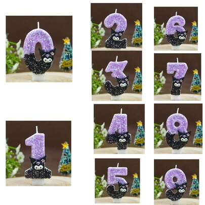 The New Digital Candles Numbered 0-9 Are Suitable For Use As Decorations For Birthday Cakes, Mother's Day Cakes, Graduation Ceremonies, Valentine's Day Gifts, And Various Cakes At Family Gatherings.