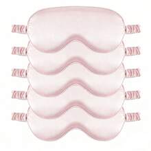 Mặt nạ ngủ hai mặt cản sáng, mềm mại như lụa, mang lại cảm giác mát mẻ dễ chịu, giảm mệt mỏi, thích hợp cho giấc ngủ ngắn, ngủ đêm, giờ nghỉ giải lao ở văn phòng và trường học, vật dụng cần thiết khi đi du lịch, quà tặng cho gia đình, đồng nghiệp và bạn bè. - Hồng - Xem 12