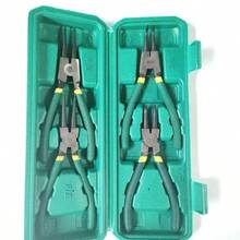 4pcs Multi-Function Internal & External Circlip Pliers Set, With Internal Spring Design, Comfortable Handles And Standard Tips. Suitable For Automotive, DIY Projects, Mechanical Work, Hobby Tools, Precision Pliers, Compact Tools, High-Quality Tools, Sturdy Pliers, Manual Tools, Circlip Tools, Workshop Tools, Auto Repair Technicians - Snap Ring Pliers - View 15