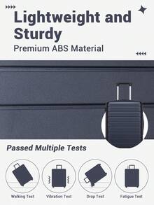 20 Inch 24 Inch 28 Inch Luggage Suitcase Carry On Cabin ABS Spinner Wheels Password Lock Lightweight 3 Piece Set Small Medium Large Holiday Travel - 藏蓝色 - 查看 5