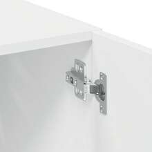 vidaXL Hochschrank Weiß 80x42,5x225 Cm Holzwerkstoff - 白色 - 查看 11
