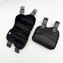 1 pieza Pantalones fisiológicos para mascotas, pantalones cortos transpirables anti-acoso, anti-apareamiento y anti-orina para perros machos, adecuados para razas pequeñas/medianas/grandes - Negro - Ver 4