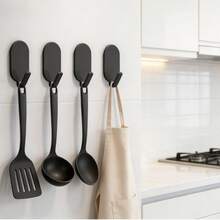 Strong Adhesive Door Back Hook, No Punching Self-Adhesive Hook, Sticky Hook, With Stylish And Practical Light Luxury Wall Mounted Hooks, Adhesive Hooks Heavy Duty Wall Hooks Waterproof Hooks For Hanging Coat, Clothes Hooks, Plants Hooks, Gardening Tools Hooks, Kitchenware, Pans Hooks, Pots Hooks, Utensils Hooks, Spoons Hooks - View 4
