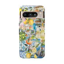 FL 2-In-1 Phone Case[24h Shipping From DE/FR/ES]Apple 17 16 15 Promax 23 24 25 Ultra GalaxyCoastal Phone Case: Italian Vintage Collage - Fits  11-17 - Two-in-one Frosted Texture - View 7