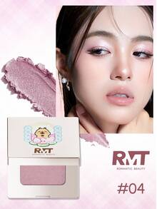 浪漫美妆 RMT 联名高光盘，珠光高光，闪片，节日派对限量版，送给妈妈、女朋友、姐妹的绝佳礼物 - 02水露 - 查看 6