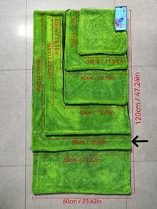 1 Stück extra dickes Mikrofaser Auto Wasch Handtuch, erhältlich in Größen: 30*30cm/40*40cm/40*60cm/50*80cm/60*90cm/60*120cm, 1200 g/m², doppelseitiges Design, super saugfähig & schnell trocknend, kratzfest, geeignet für Autolack & Glasflächen, maschinenwaschbar & wiederverwendbar, langanhaltend - Verschiedenfarbig - Übersicht 19