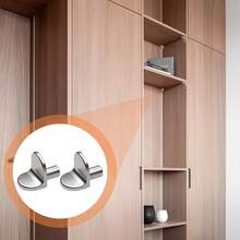 48/36/24/12pcs Durable Metal Shelf Pins - Easy Install Cabinet Shelf Supports For Kitchen, Wardrobe, Closet, Bookshelf, Cupboard Shelves - Multifunctional Shelf Hardware Accessories - Multiple Styles - View 7