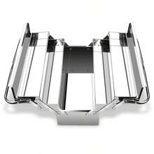 Metal Folding Tool Box Chest Cantilever Storage Case Auto Maintenance Organizer - Multicolor - View 6