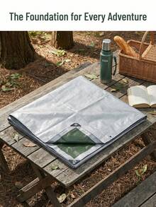 URBANWAVE Portable Waterproof Mat, Thickened Moisture-Proof Mat, Wear-Resistant, Oxford Cloth Ground Mat, Suitable For Outdoor Camping Picnic, Replacement Rain Cover - A - View 5
