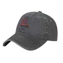 Clemson Tigers Logo 1970 Cotton Canvas, Adjustable, Lightweight & Stylish Hat For Outdoor Activities - Dark Grey - View 1