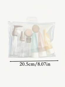 Travel Split Bottle Set Of 11 Pieces - Reusable, Multiple Specifications To Choose From, Suitable For Carrying On Airplanes, Can Store Shower Gel, Moisturizer, Conditioner, Etc. - Durable And Lightweight, Essential For Travel - A - View 8
