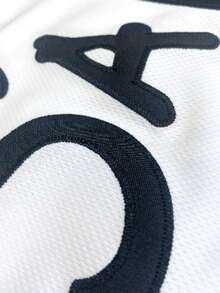 Men's Baseball Jersey 11 White Button-Down Embroidered Sports T-Shirt Gym Clothes Men Basic T Shirt - White - View 5