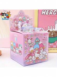1/4/32pcs Family Portrait & Double Star Mystery Gift Box, Super Satisfying Set! Character Collection Box - PVC Statue, Party Gift, Halloween/Christmas/Best Choice, Perfect Birthday Gift - Multicolor - View 3