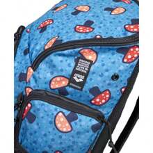 Arena Spiky III Mochila 45 Natación Atleta Deportes Gimnasio Mochila grande Equipo de Entrenamiento Bolsa de Natación para Hombres y Mujeres 45 Litros Ciruela/Rosa Neón - HONGOS - Ver 4