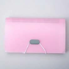 13-Slot Expandable File Folder With Colorful Rainbow Labels And Elastic Closure, Accordion Style Document Organizer For School And Office - Multicolor - View 9