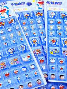 High Quality 3D Cute Stickers, Interesting Shiny Embossed Decor, 3D Interesting Japanese Anime Stickers, Crystal Stickers, With Solid Texture, Exquisite 3D Design, Self-Adhesive Waterproof Decorative Stickers, With Tactile Effect And Rich Decorative Atmosphere, Mixed Color Design, Asymmetric Shape, Waterproof Decorative Stickers / Some Styles May Have Color Difference, Random 3D Embossed Interesting Stickers - Multicolor - View 3