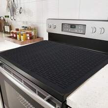 1 pieza Alfombrilla protectora de cerámica eléctrica, Cubierta resistente al calor para vitrocerámica, Estera de silicona para secar platos de cocina. Adecuada para cocinas y baños. Drenaje, fácil de limpiar, fácil de almacenar y multifuncional. - Multicolor - Ver 4