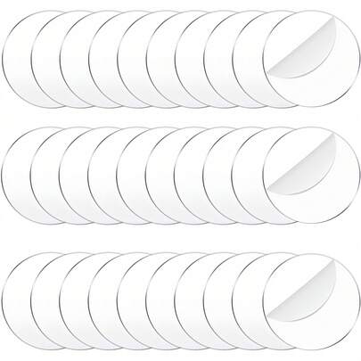 20/40/60/80 chiếc Tấm acrylic tròn trong suốt 2in/2.5in/3in/4in dùng làm thẻ tên chỗ ngồi đám cưới, đĩa nhựa acrylic trong suốt, không họa tiết, dùng làm đế lót ly, khung ảnh, tranh vẽ, dự án nghệ thuật, đồ thủ công DIY cho tiệc tùng, thẻ tên và khắc chữ.