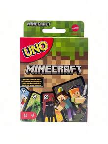 UNO - Trò chơi bài ghép màu và số cổ điển - 112 lá bài - Lá bài Wild có thể tùy chỉnh và xóa được - Bao gồm các lá bài hành động đặc biệt - Quà tặng cho trẻ em từ 7 tuổi trở lên KpopDemonHunteS - Nhiều màu - Xem 1