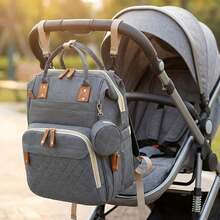 UBRAVOO Diaper Bags - Grey - View 8