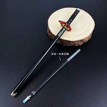 1支2026新款经典动漫签名笔，武器笔，签名笔，水柱，虫柱，圆珠笔 - 生日礼物，复活节礼物，情人节礼物，礼品，玩具，复活节新品畅销，新品热销，新品上市，玩具新品上市，惊喜玩具，减压玩具，模型玩具 - 彩色 - 查看 9