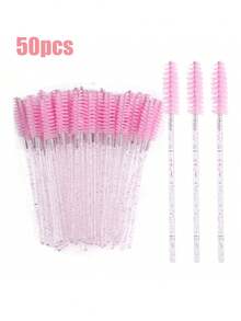 Bộ 100 cọ trang điểm dùng một lần kèm hộp đựng, cọ nối mi và cọ kẻ lông mày (50 cái/10 cái đóng gói riêng) - Nhiều màu - Xem 16