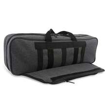 Hikary - Funda para caña de pescar de 43 cm portátil plegable para caña de pescar bolsa de almacenamiento gris - como en la foto - Ver 2