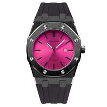 商务时尚腕表 - 多边形表盘，指针式日历显示，石英机芯，简约别致优雅腕表，节日派对礼品腕表 - 均碼 - 查看 16