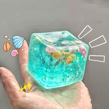 New-Style 3D Cartoon Ornaments, Decompression Simulated Magic Cubes, 3D Squeeze Vent Toys, Relax. Random Widgets Included - 島嶼貝殼擠壓玩具 - 查看 7