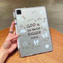 Tương thích với ốp bảo vệ máy tính bảng iPad Air 11, ốp A16, mặt lưng acrylic trong suốt cao cấp, có khe cắm bút, vỏ máy tính bảng tối giản thời trang, chống sốc và chống rơi, tương thích với ốp bảo vệ máy tính bảng iPad thế hệ thứ 11, tương thích với iPad thế hệ thứ 9 10.2", thứ 8 10.2", Pro 11", Air 11" (M4) 2026 và ốp bảo vệ máy tính bảng thế hệ thứ 10. - Trong sáng - Xem 9