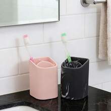 Minimalist Elegant Toothbrush And Toothpaste Holder For Home Bathroom - Odd-shaped Toothbrush Holder - View 1