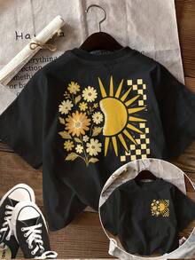 Women T-Shirts - Black - View 9