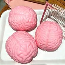 Extra Large Anti-Stress Brain Squeeze Toy, Slow Rebound Squishy Ball, Emotion Release, Moldable - Birthday Gift, Perfect Gift, New Arrival Bestseller - Multicolor - View 4