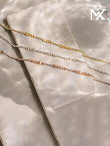 Gelang Tenis Multi-Nama yang Dipersonalisasi, Liontin Nama Zirkonia, Hadiah Ulang Tahun, Perhiasan Fashion Kustom, Hadiah Ulang Tahun Pernikahan - MultiWarna - View 6