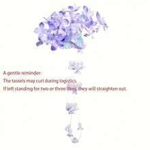 Lily Of The Valley Tassel Side Hairclip, Faux Pearl Flower Pendant Headpiece, Gentle Style Girl Hair Accessory, Multi-Color Versatile Hair Clip,Summer,Holiday,Travel, Accessories For Women - Multicolor - View 2