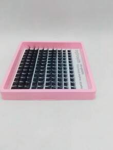 120 sợi/10 hàng mi giả, mi cong tự nhiên, từng sợi mi giả riêng lẻ để tự gắn tạo vẻ ngoài tự nhiên. - DD - Xem 5