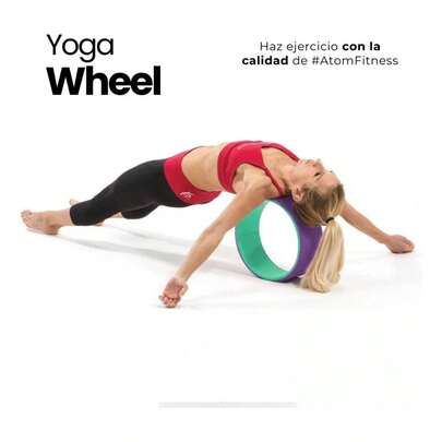 Rueda De Yoga Para Fitness Y Pilates Premium 33cm Rueda Para Yoga De 33cm
