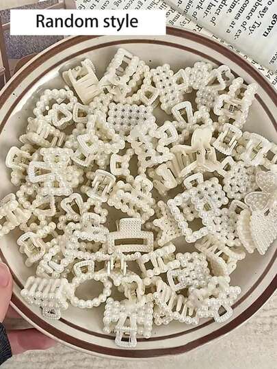 15/20 chiếc kẹp tóc ngọc trai đa năng kiểu dáng ngẫu nhiên, phù hợp cho nữ - Kẹp tóc mái, kẹp tóc dọc nhỏ, kẹp tóc ngọc trai nhỏ kiểu cổ điển, thích hợp cho mùa hè, kỳ nghỉ, du lịch.