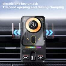 66W Magnetic Wireless Car Charger & 15W Wireless Charging Stand - SD19 - View 3