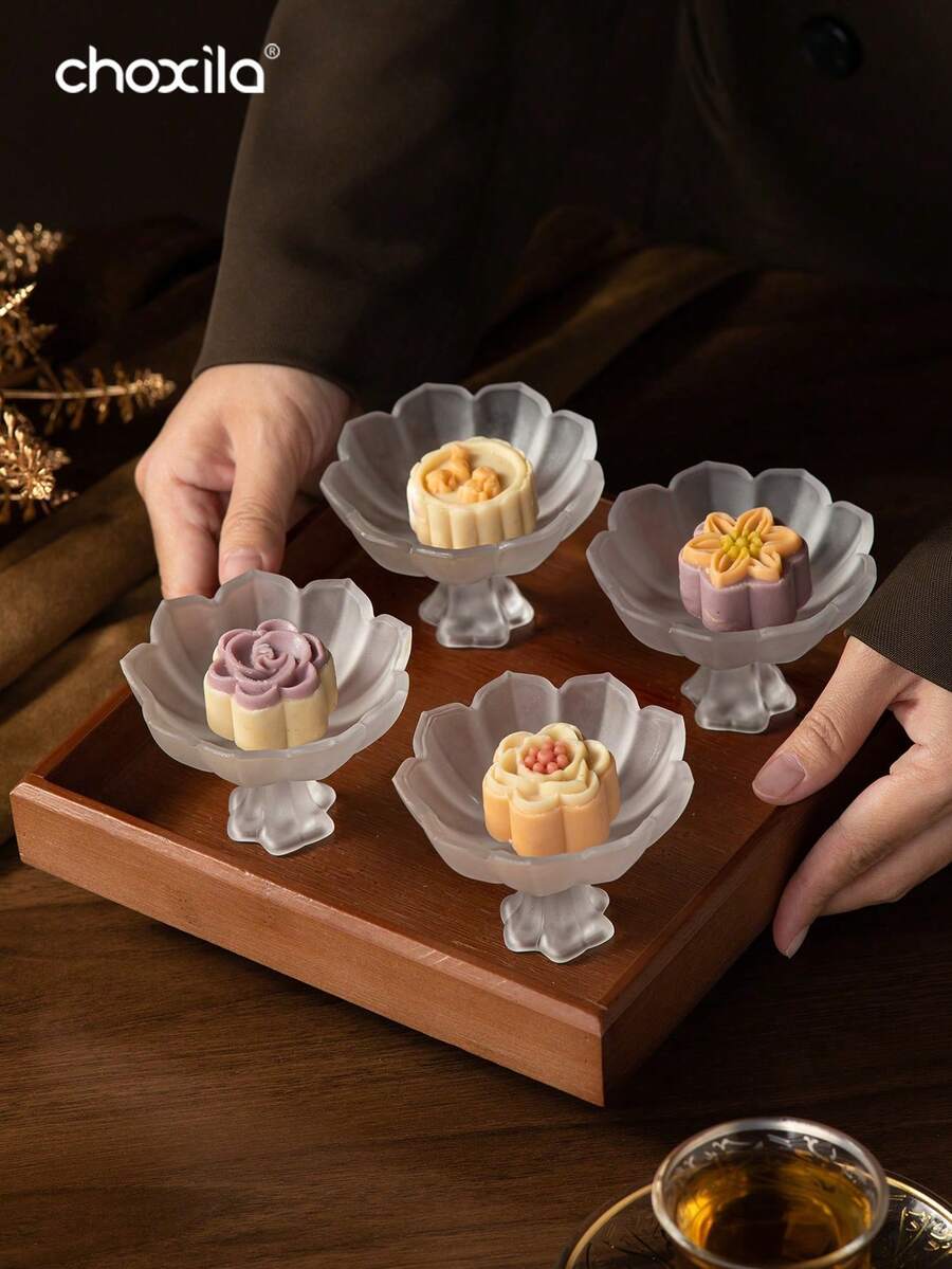 1pc Lotus Shaped Dessert Cup/Bowl, Snack Bowl, Condiment Dish - Lotus Cup - View 1