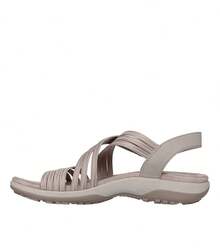 Skechers Women Sport Sandals - Beige - View 6