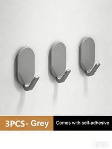 Strong Adhesive Door Back Hook, No Punching Self-Adhesive Hook, Sticky Hook, With Stylish And Practical Light Luxury Wall Mounted Hooks, Adhesive Hooks Heavy Duty Wall Hooks Waterproof Hooks For Hanging Coat, Clothes Hooks, Plants Hooks, Gardening Tools Hooks, Kitchenware, Pans Hooks, Pots Hooks, Utensils Hooks, Spoons Hooks - View 12