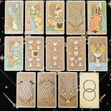 Bộ bài Tarot Voss Symbolism, kiểu Marseille, thích hợp cho Giáng sinh, tiệc sinh nhật, trò chơi, quà tặng, trò chơi bài để bàn. - Nhiều màu - Xem 2