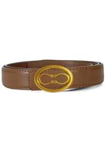 Cinturón de mujer con hebilla lisa, cinturón casual versátil y de moda para jeans - Multicolor - Ver 8