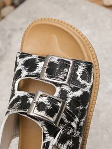 2026 New Season Must-Have | Retro Bohemian Style Sandals | Featuring Hook And Loop Design For Easy On/Off, Providing Cloud-Like Comfort For Kids | The Best Partner For School/Beach/Performance, Vacation And Daily Outings! - Black - View 6