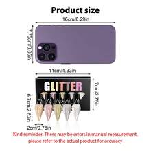 1支防水闪光眼线眼影两用笔，银色玫瑰金闪光持久Y2K妆容化妆品 - LK102-01白 - 查看 9